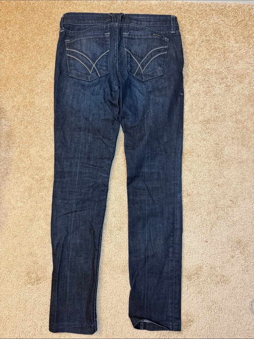 William Rast Dark Blue Women’s Ultra Skinny Jeans Size 26 - Picture 6 of 13